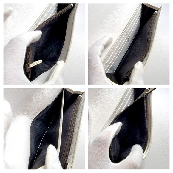 Low start🔥Authentic GUCCI GG Logo Heart PVC Leather Long Wallet - Picture 6 of 10